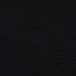 Vintage Slub A-Line Scoop Neck Tee, DEEP BLACK, swatch