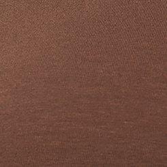 Smoothing Cotton Square Neck Top, CHESTNUT, swatch