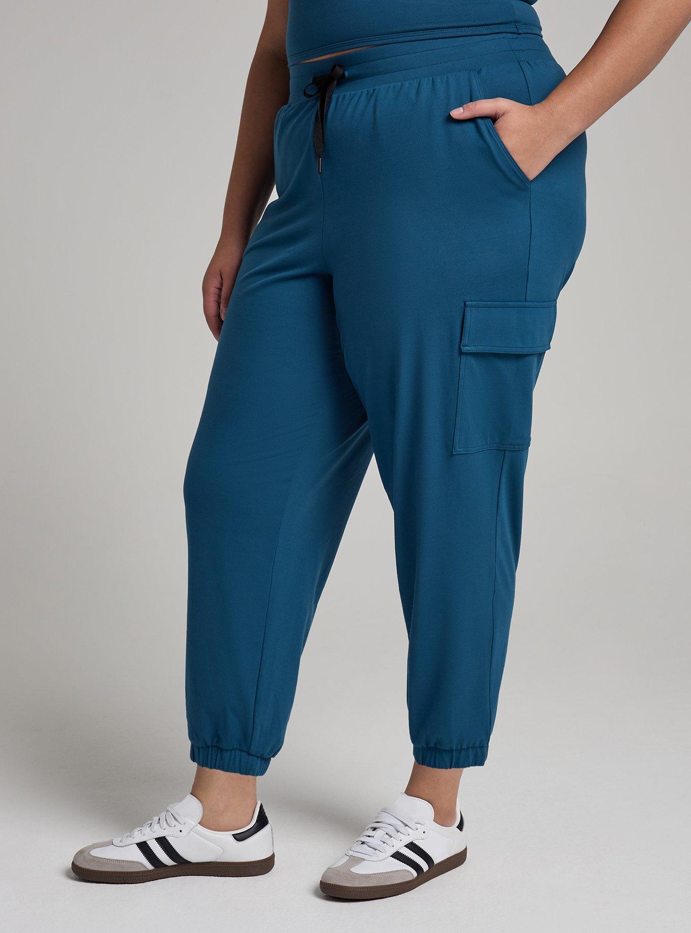 TRU Super Soft Performance Jersey Relaxed Cargo Jogger, LEGION BLUE, alternate