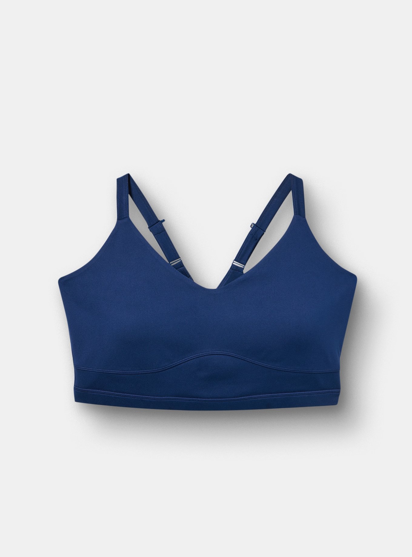 TRU Performance Butter Adjustable Active Sports Bra, MEDIEVAL BLUE, hi-res