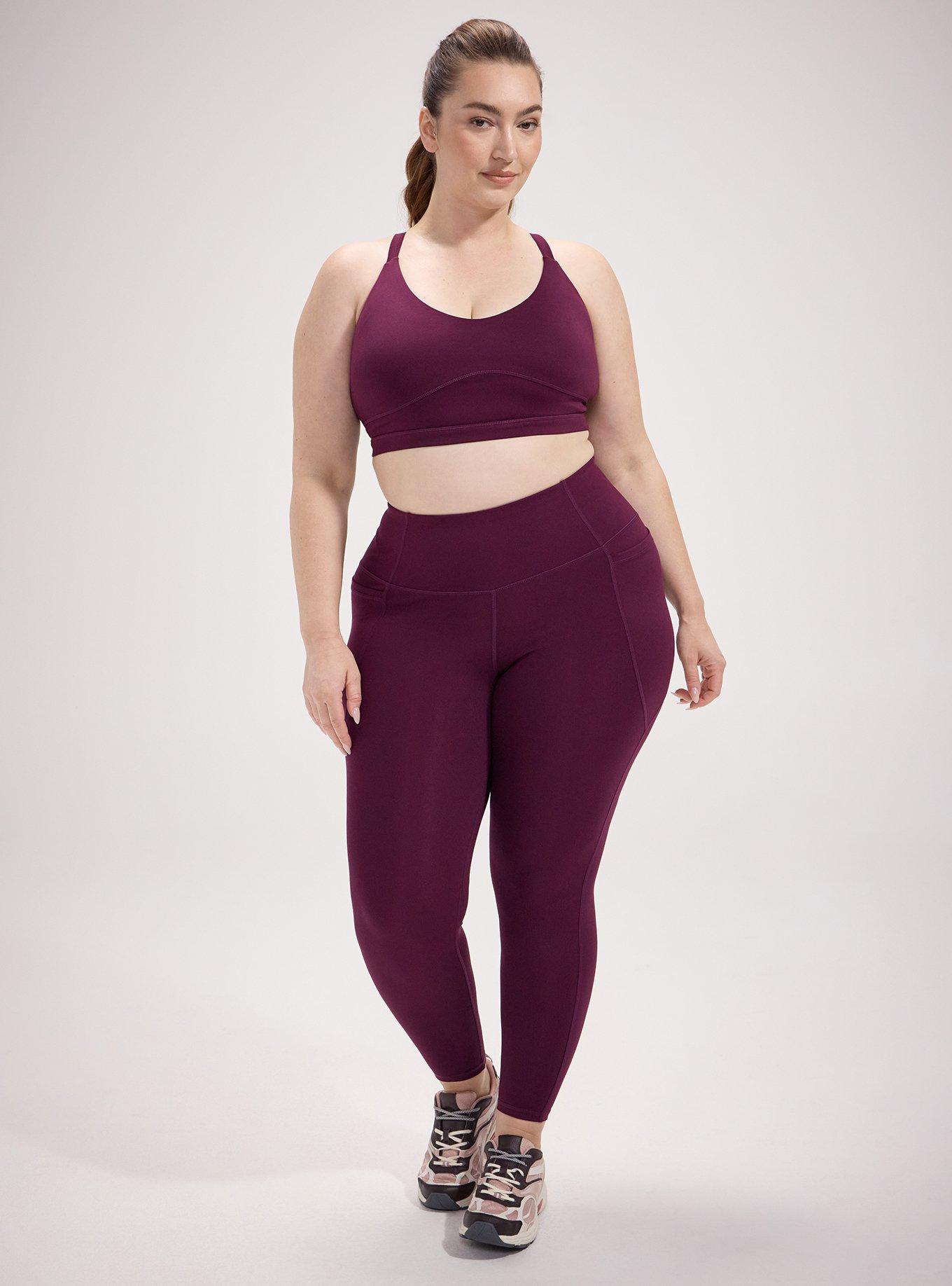 TRU Performance Butter Adjustable Active Sports Bra, WINTER BLOOM, alternate