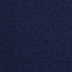 Plus Size Cotton Modal Quarter Sleeve Scoop Neck Fitted Top, PEACOAT, swatch