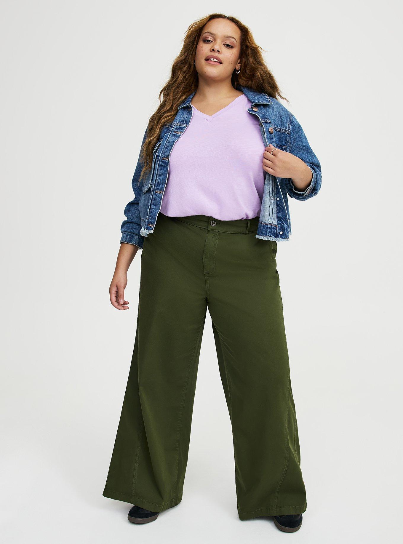 Vintage Slub Shirred Yoke V-Neck Tee, CROCUS PETAL, alternate