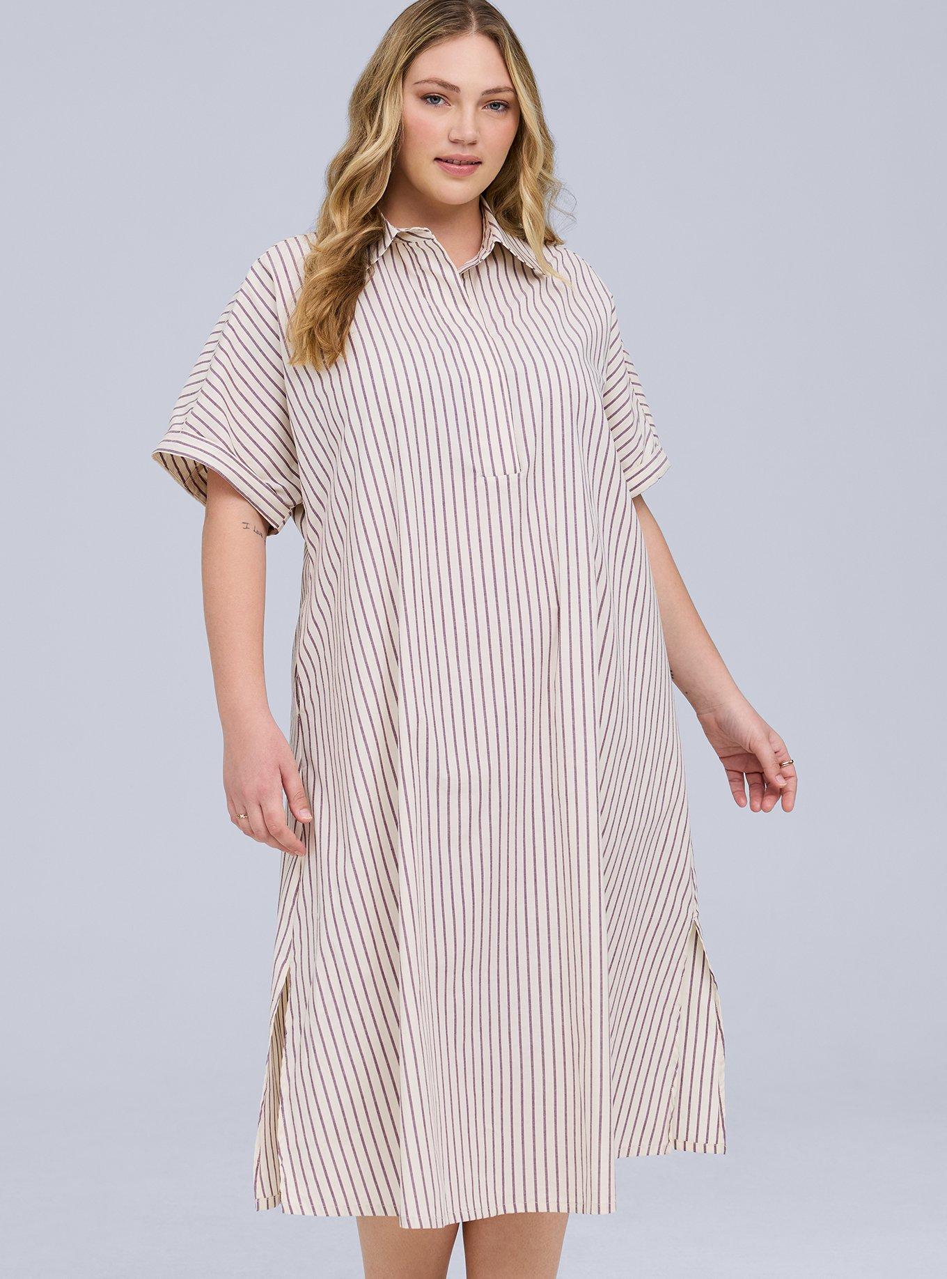 Belle Isle Midi Popover Dolman Dress