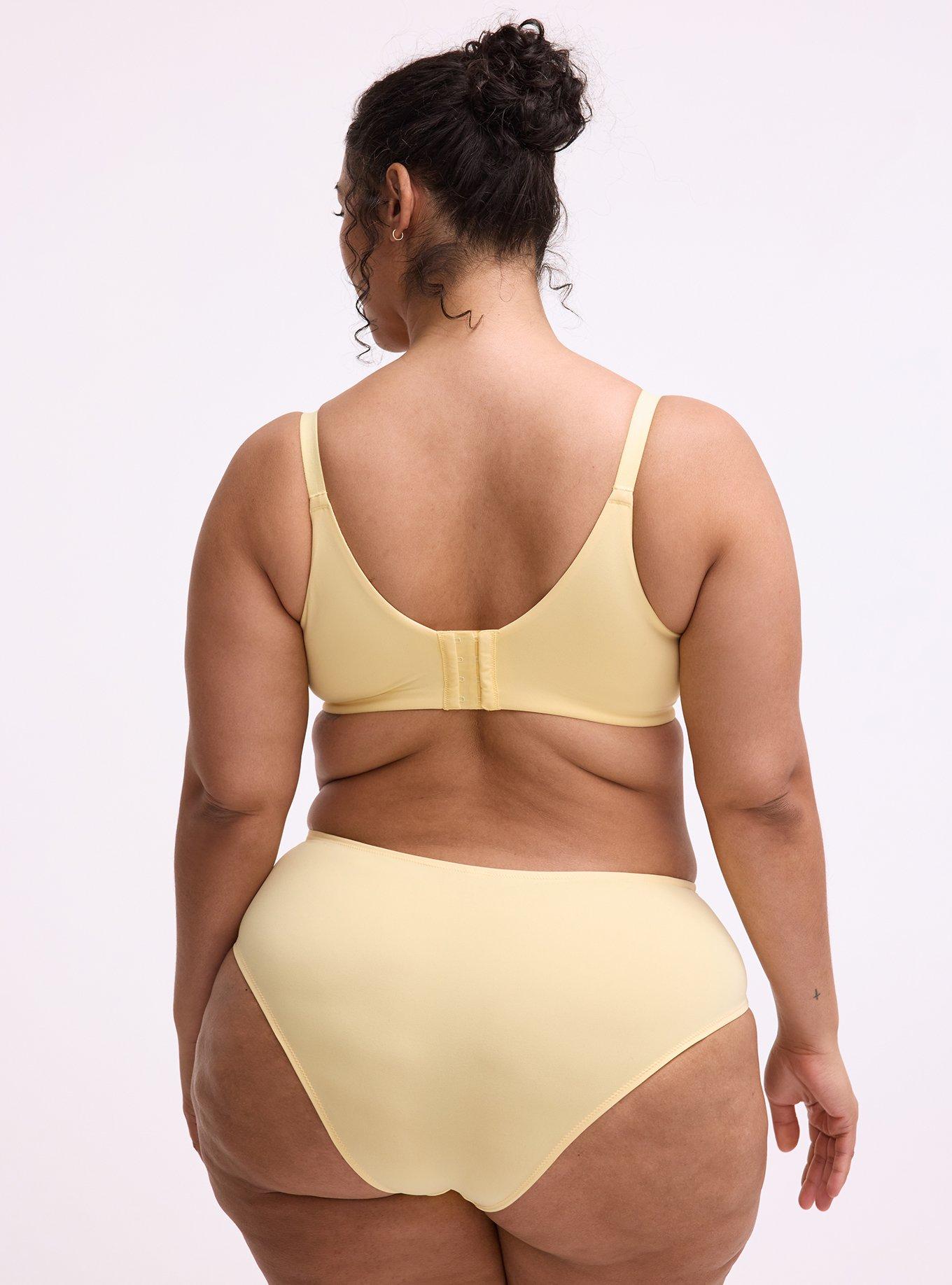 Perfect Coverage Lightly Lined Lace Bra, GOLDEN HAZE, alternate