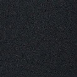 Cozy Fleece Relaxed Crochet Yoke Hoodie, DEEP BLACK, swatch