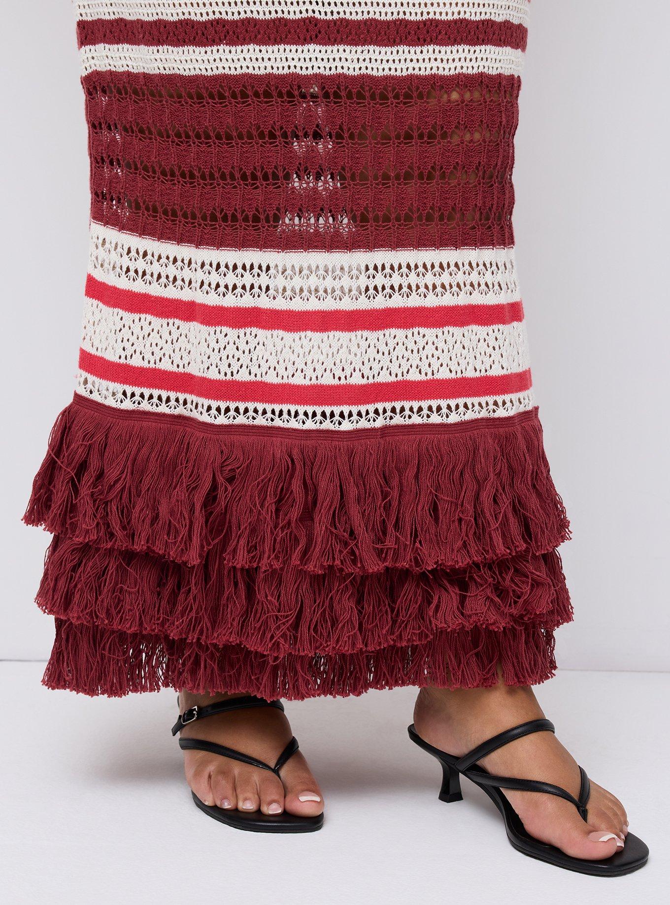 black knitted long sleeve dress Courtney Toliver - All Day Ribbed Knit Dress-Black main image 0