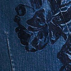 Plus Size Festi High Rise Embroidered Super Flare Jeans, MORNING GLORY, swatch