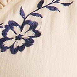 Plus Size Festi Embroidered Tiered Maxi Dress, WHITE SWAN, swatch