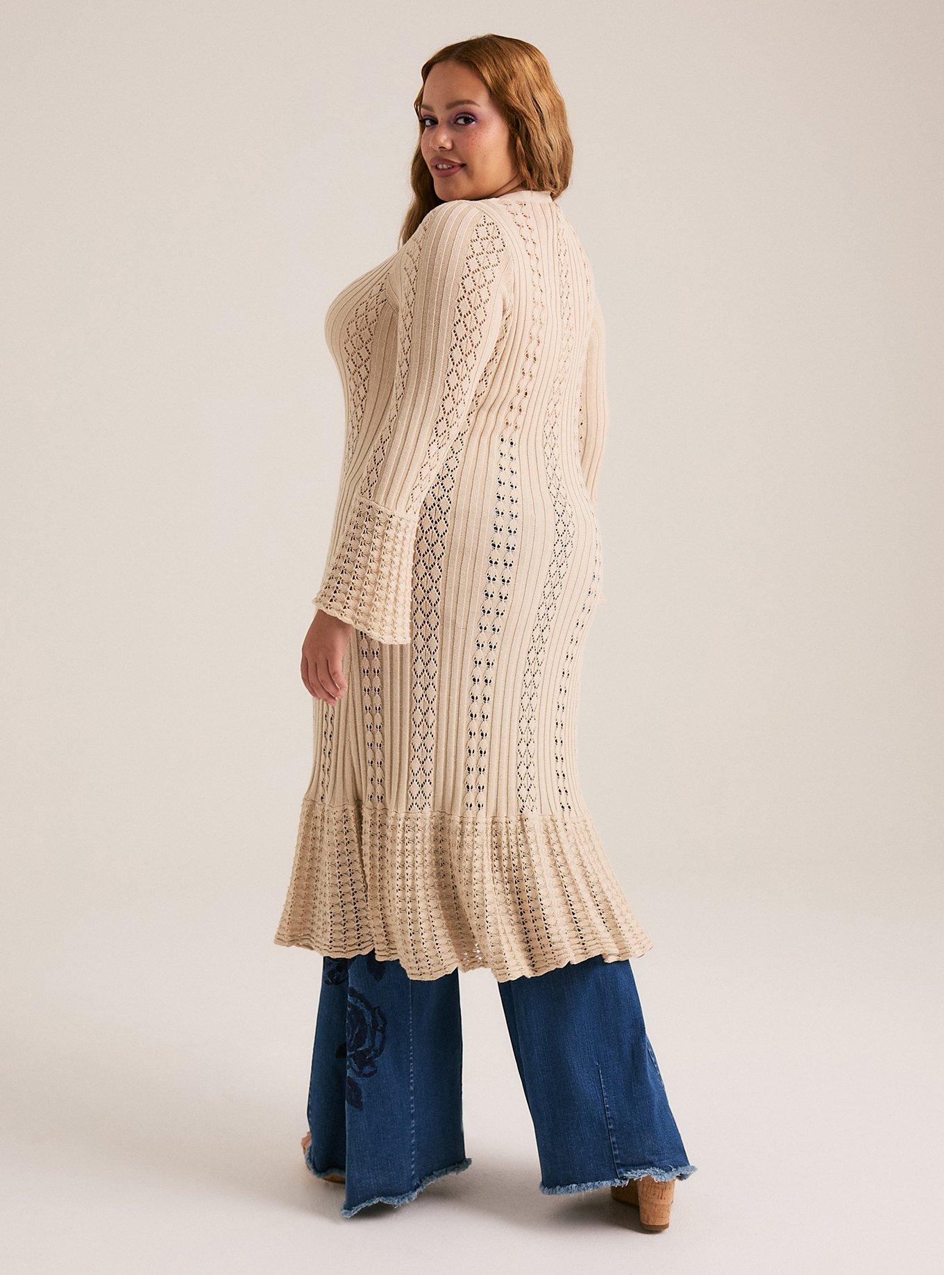 Plus Size - Festi Duster Cardigan - Torrid