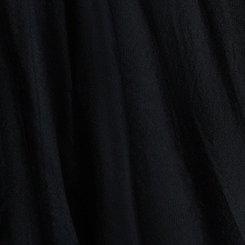 Nightfall Double Layer Mesh Mini Skirt, DEEP BLACK, swatch