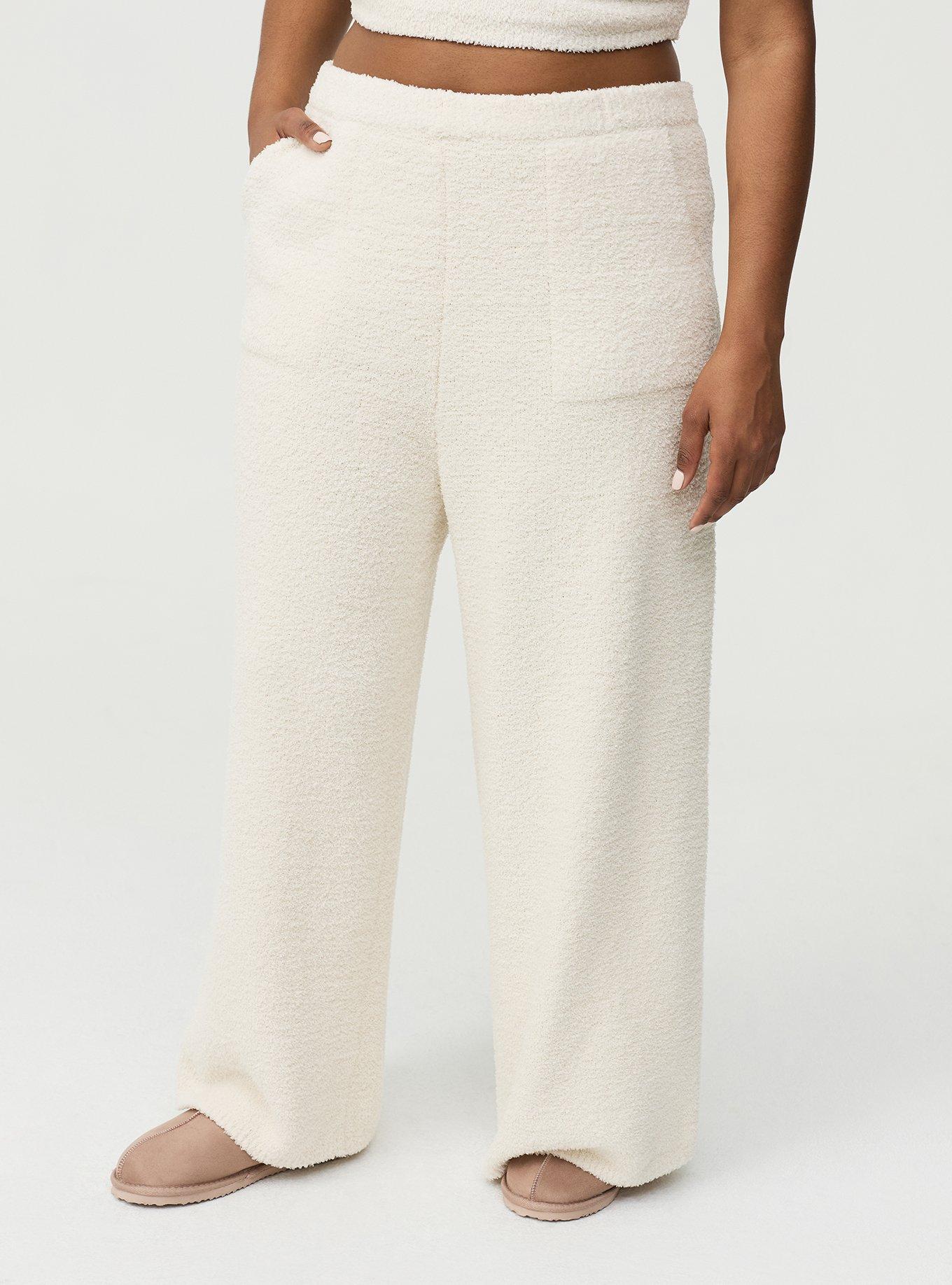 Teddy Wide Leg Lounge Pant