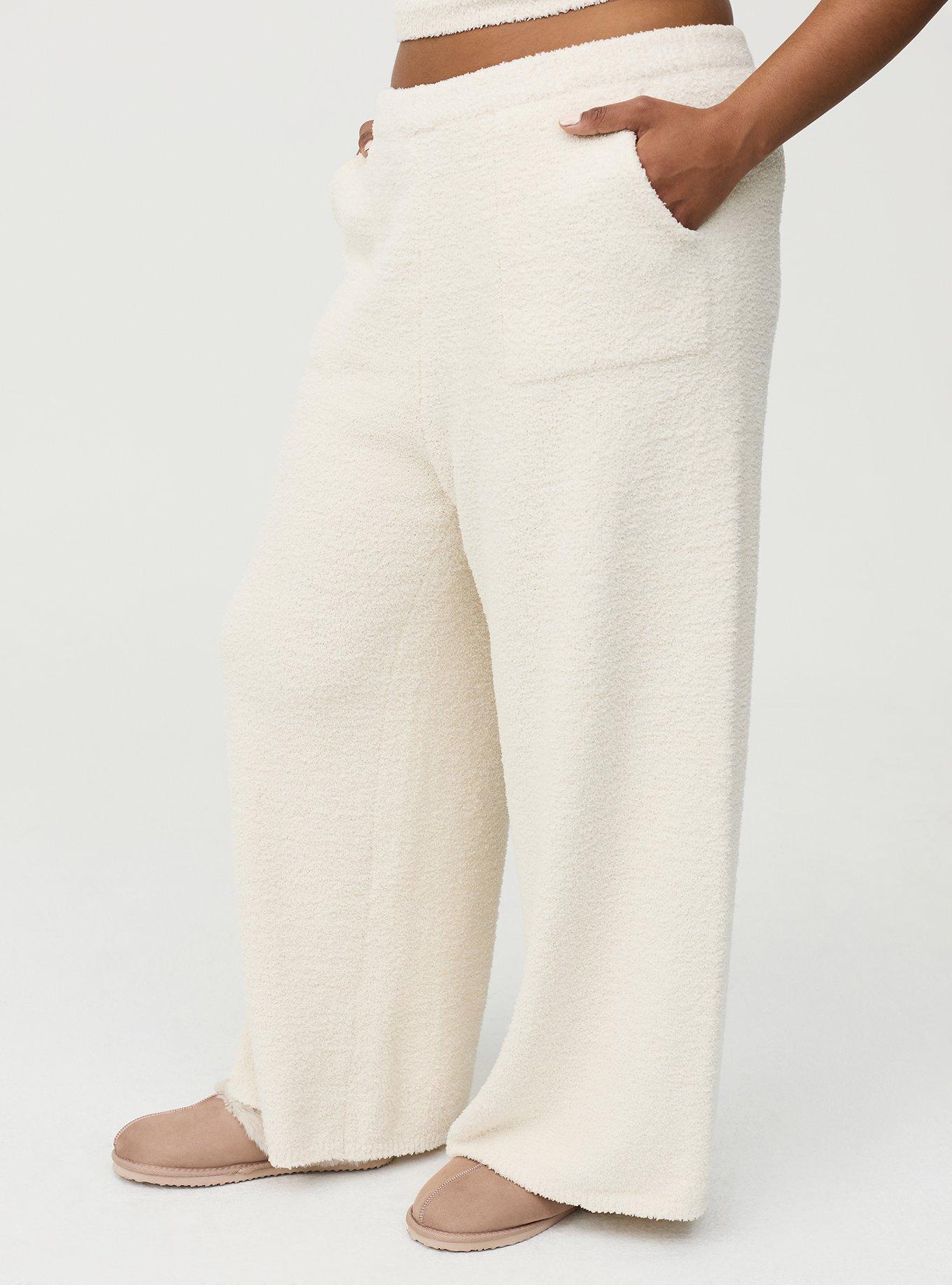Teddy Wide Leg Lounge Pant