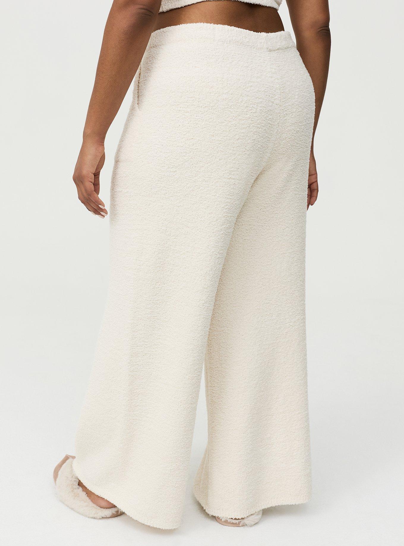 Teddy Wide Leg Lounge Pant