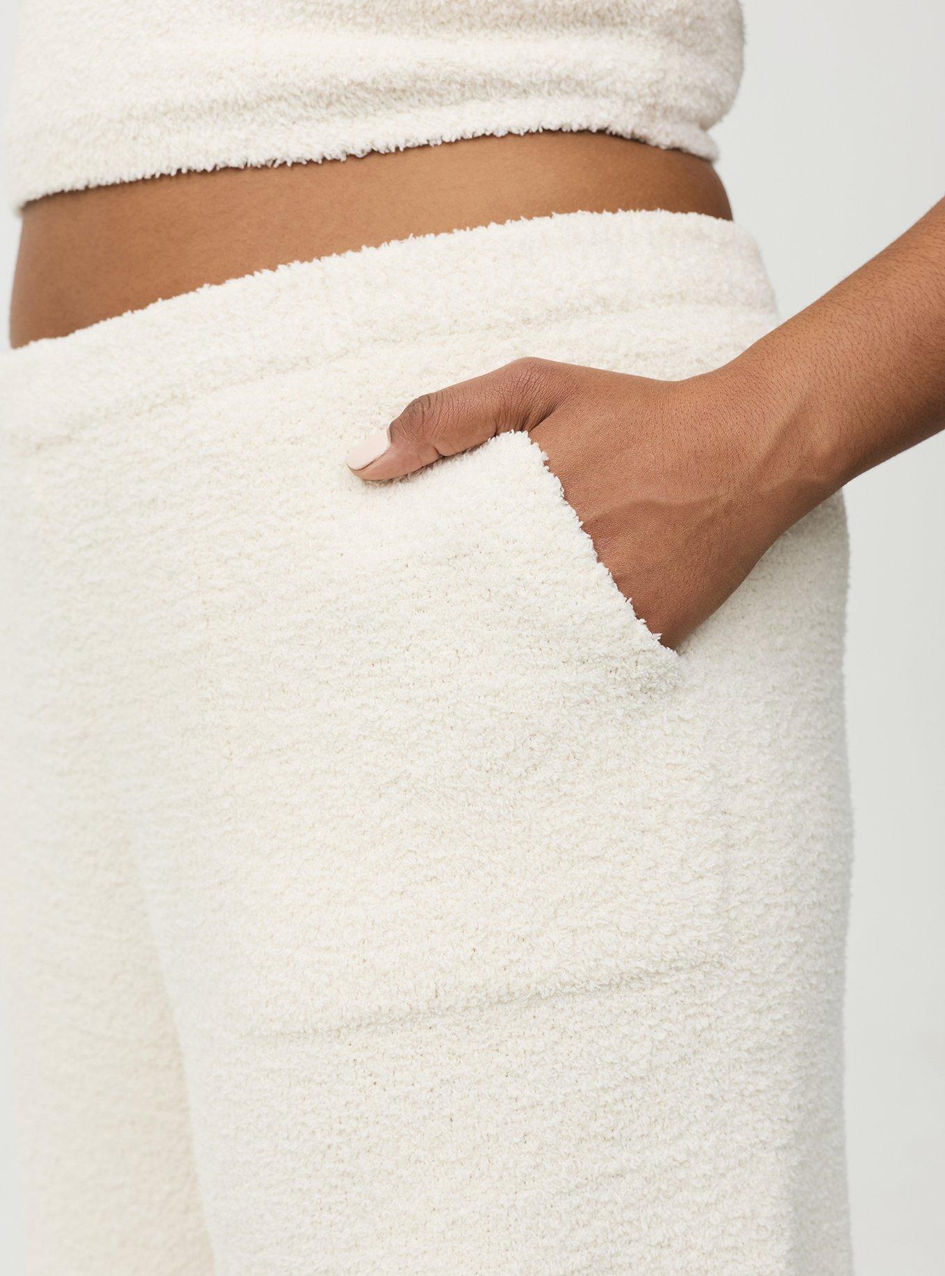 Teddy Wide Leg Lounge Pant