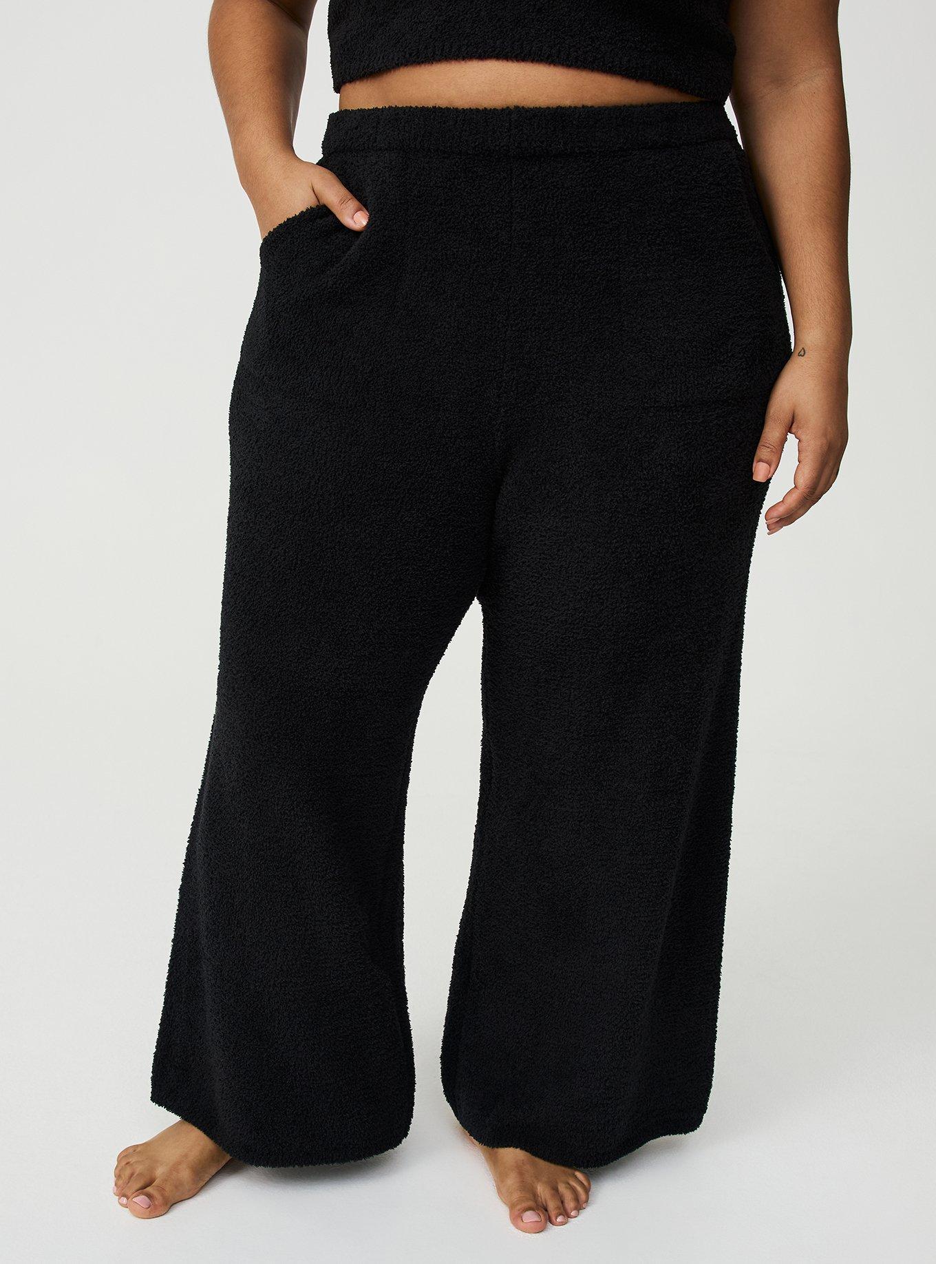 Teddy Wide Leg Lounge Pant