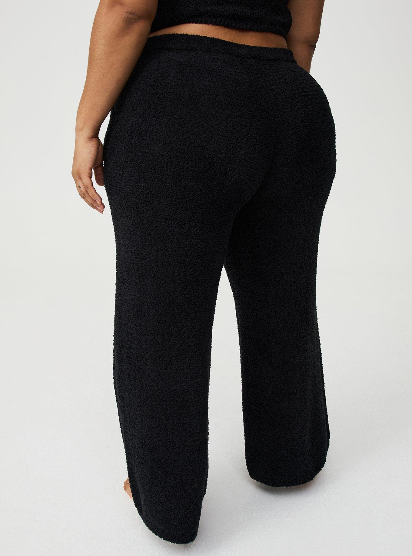 Teddy Wide Leg Lounge Pant