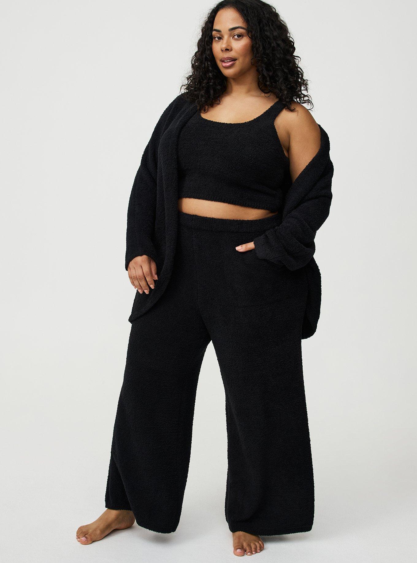 Teddy Wide Leg Lounge Pant