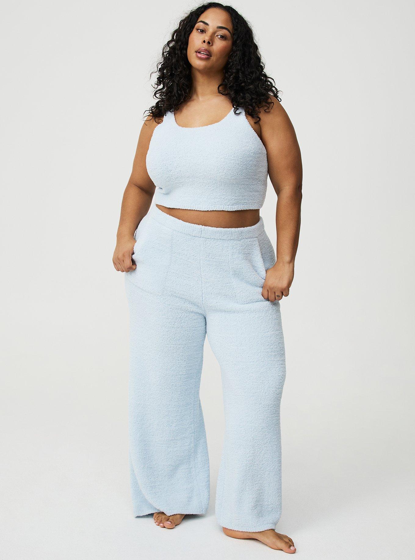 Teddy Wide Leg Lounge Pant