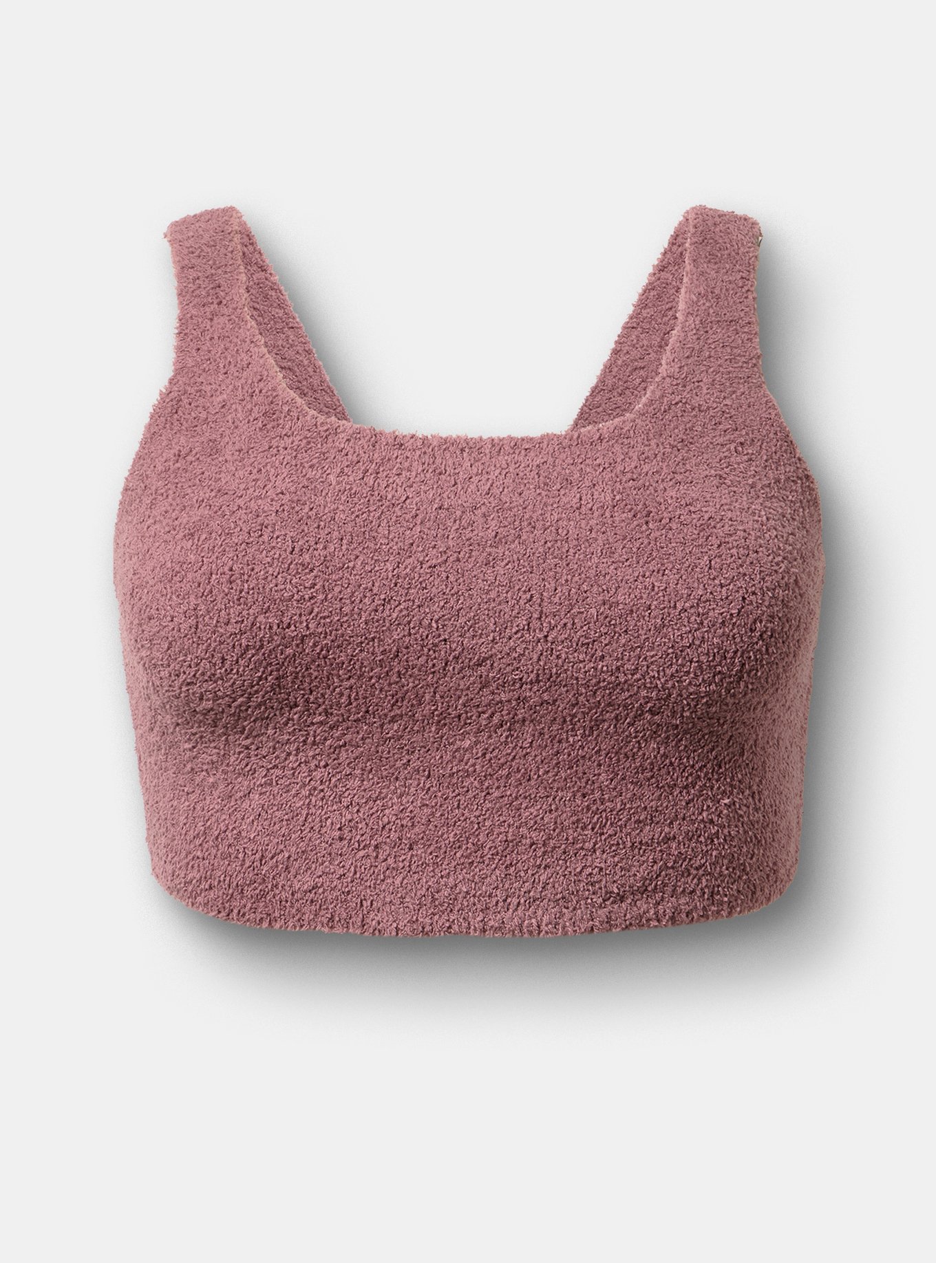 Teddy Lounge Crop Tank, ROSE TAUPE, hi-res