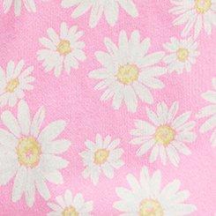 Cotton Sleep Short, SPRINKLED DAISIES FLORAL PINK, swatch
