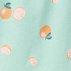 Cotton Sleep Short, MIMOSAS MINT, swatch