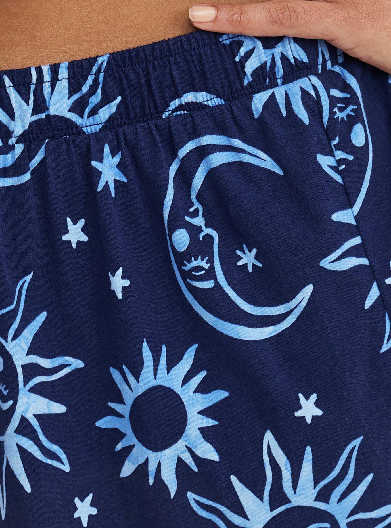 Cotton Sleep Short, WASHED CELESTIAL NAVY, alternate