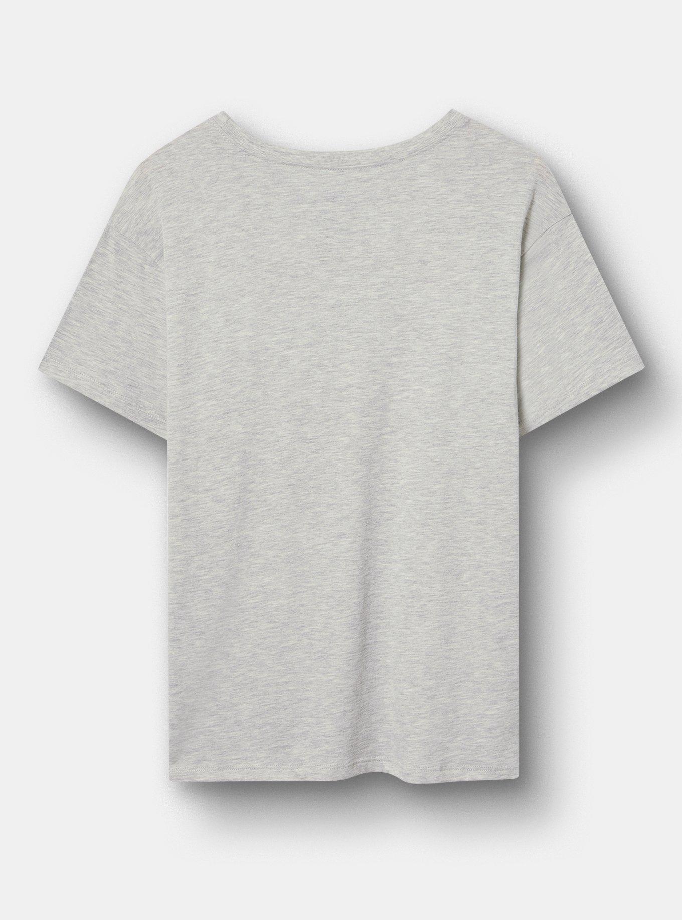 Winnie The Pooh Relaxed Cotton Tee, CAREFREE LIGHT HEATHER GRAY, alternate