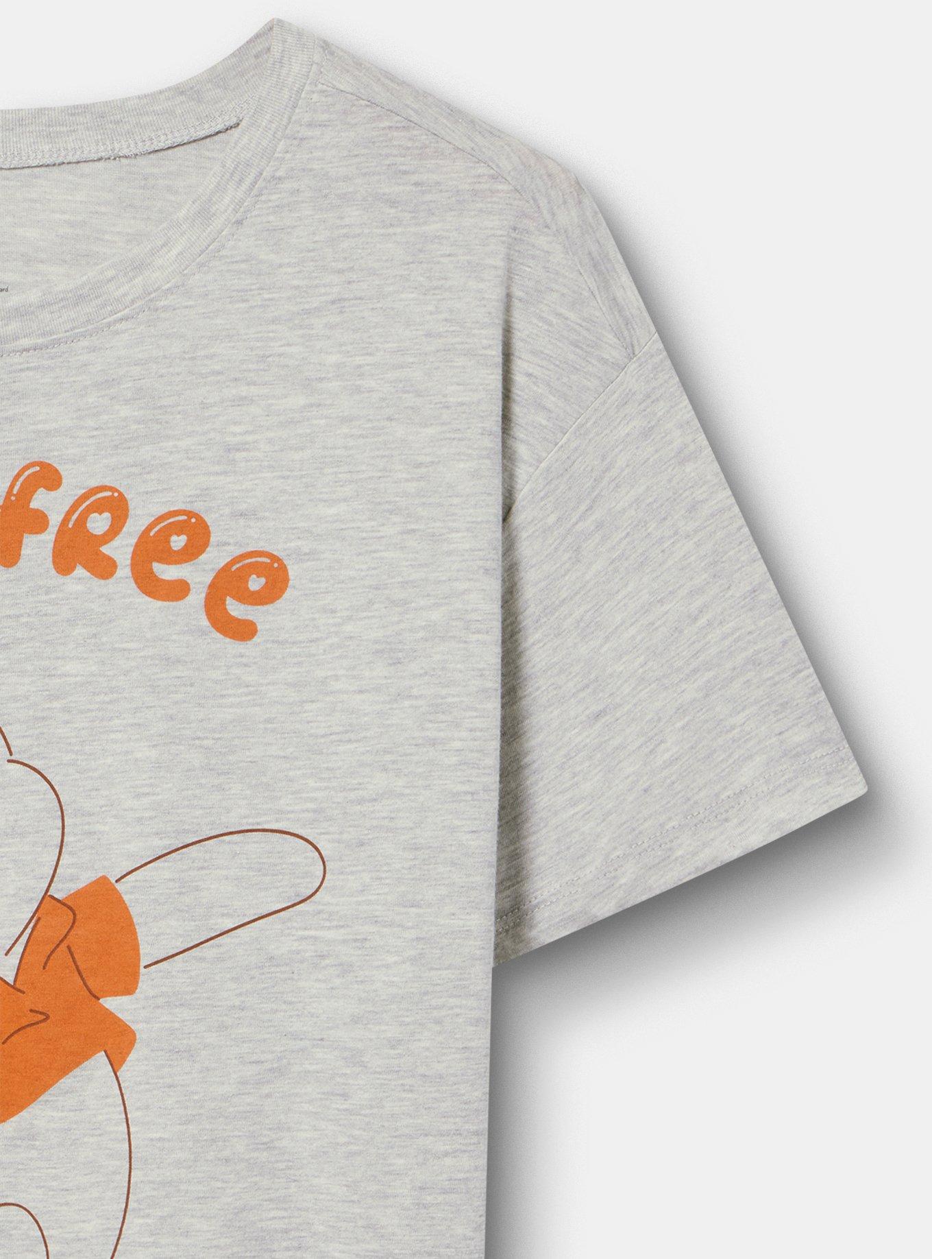 Winnie The Pooh Relaxed Cotton Tee, CAREFREE LIGHT HEATHER GRAY, alternate