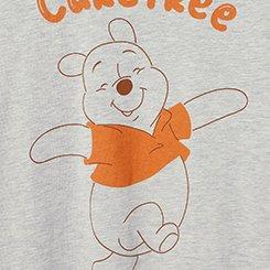Winnie The Pooh Relaxed Cotton Tee, CAREFREE LIGHT HEATHER GRAY, swatch