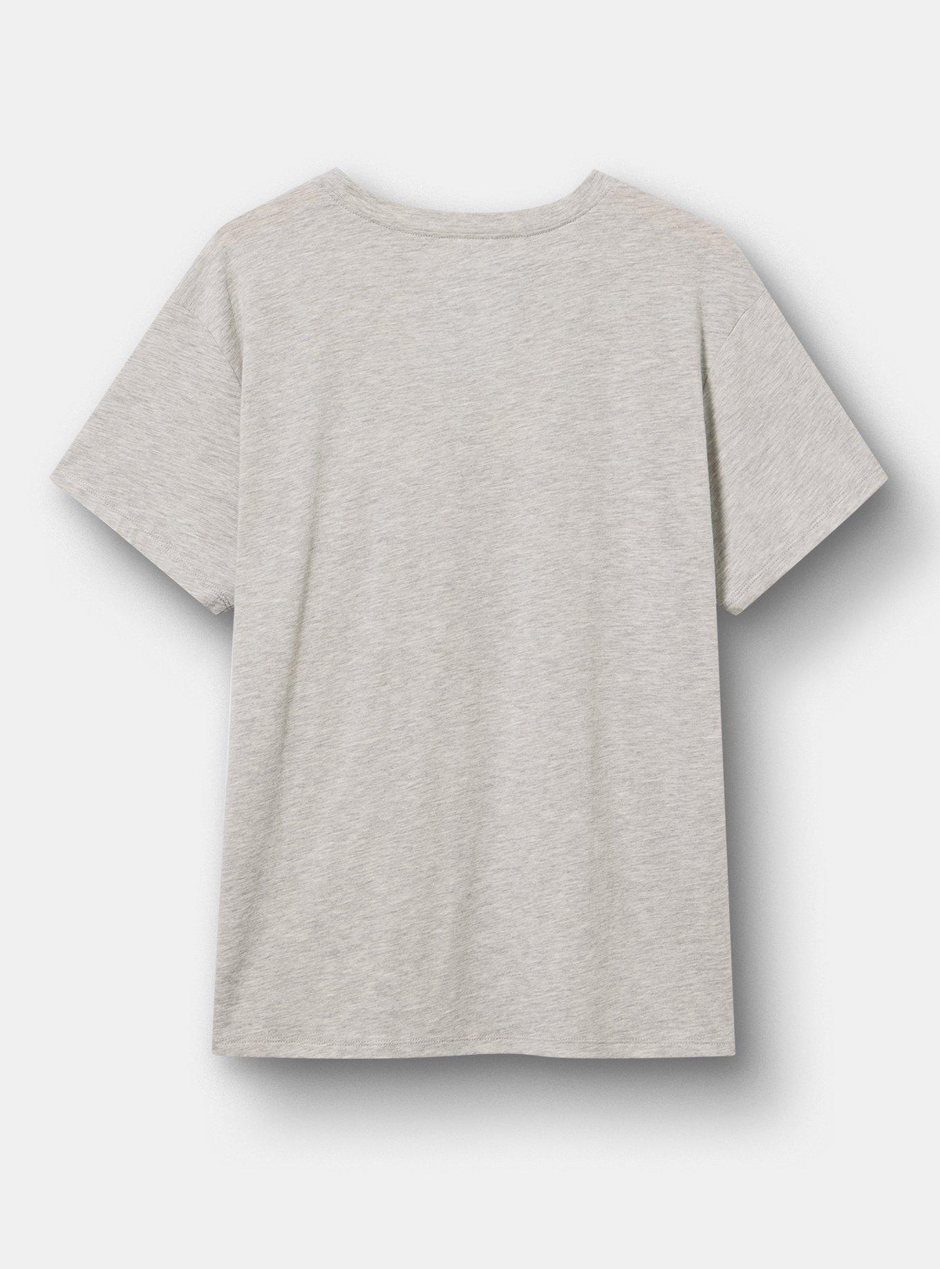 Winnie The Pooh Relaxed Cotton Tee, WINNIE AND FRIENDS LT HEATHER GREY, alternate