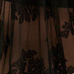 Festi Lace Maxi Skirt, DEEP BLACK, swatch