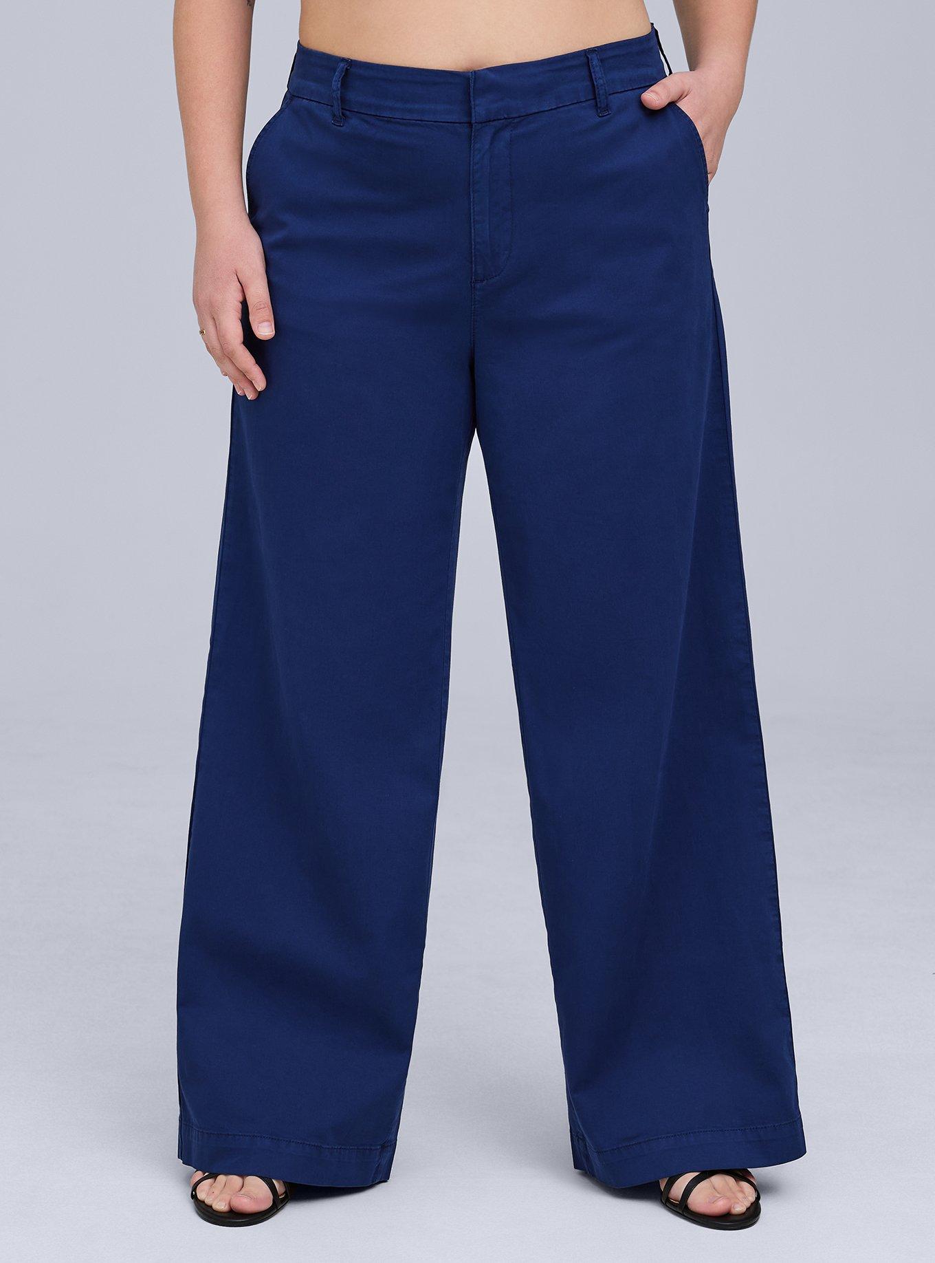 Belle Isle High-Rise Wide Leg Trouser, MEDEVIAL BLUE, alternate