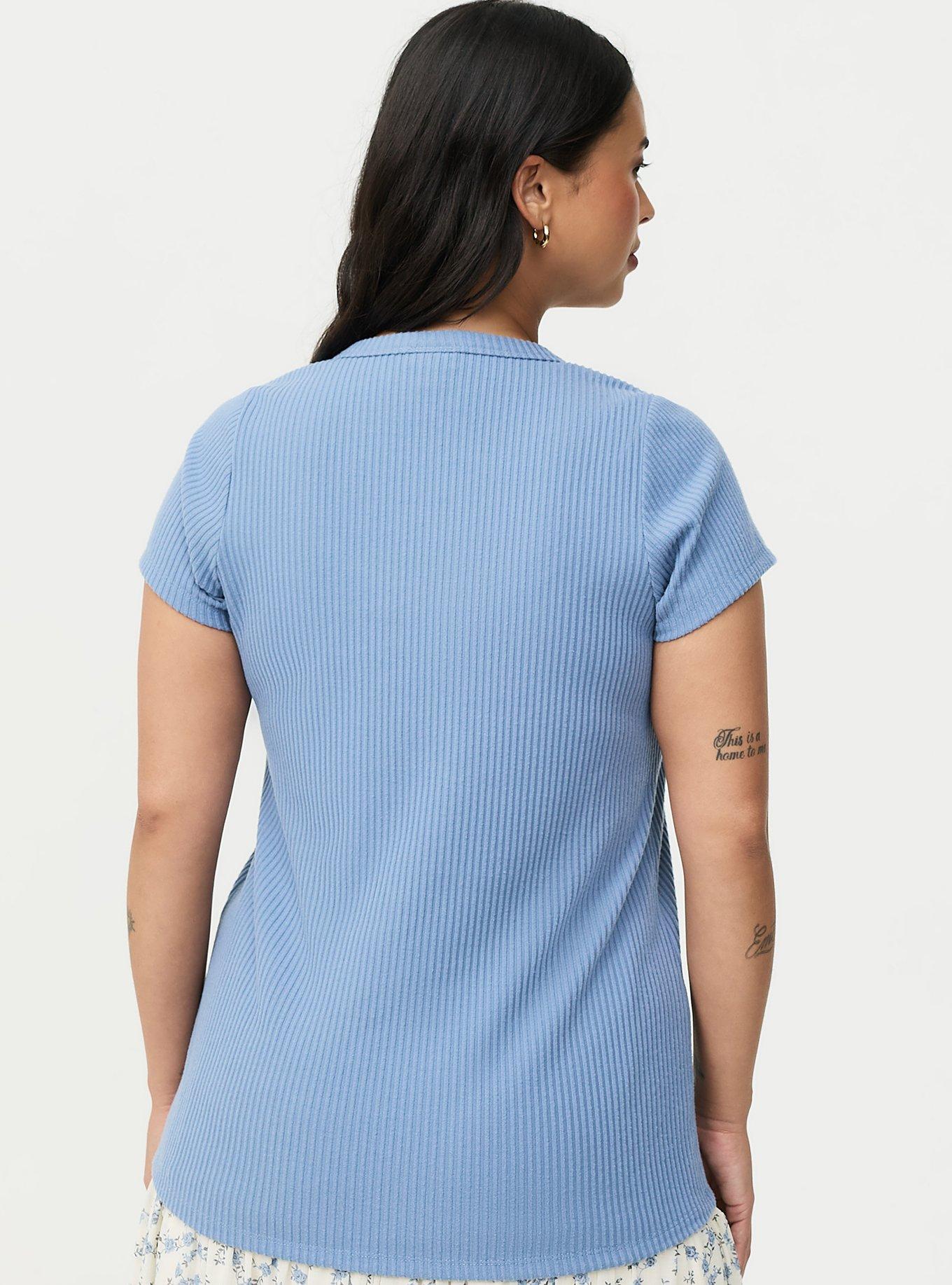 Hacci Rib Scoop Top, TROPOSPHERE, alternate