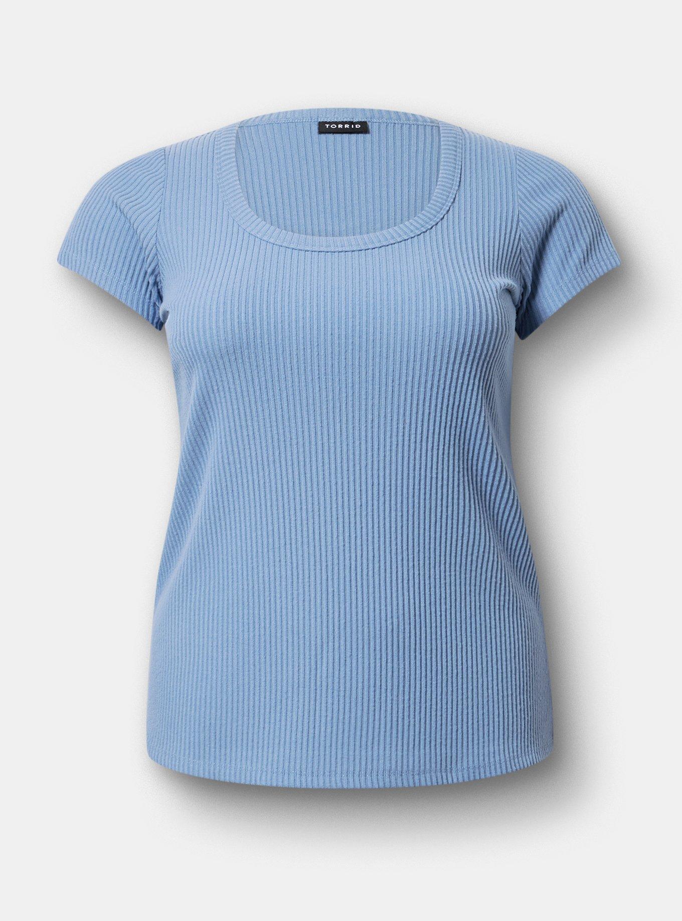 Hacci Rib Scoop Top, TROPOSPHERE, hi-res