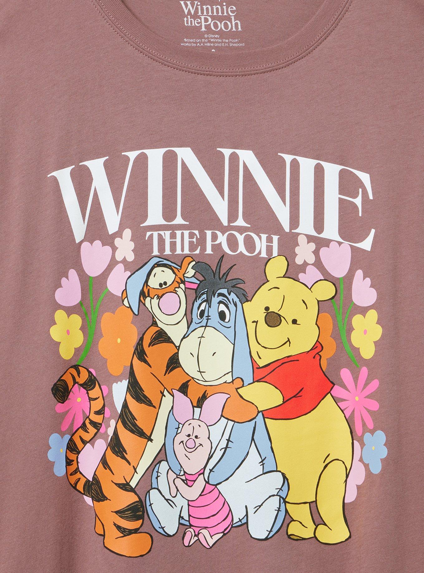 Winnie The Pooh Classic Cotton Tee, WINNIE THE POOH ROSE TAUPE, alternate
