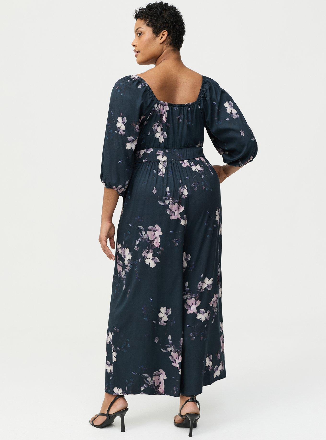 Challis Wide Leg Jumpsuit