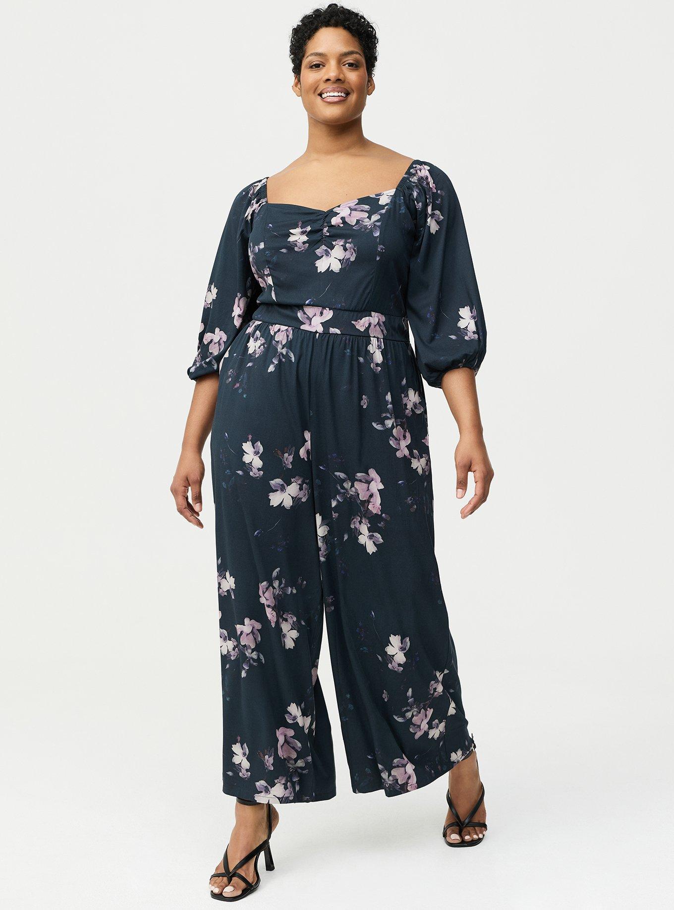 Challis Wide Leg Jumpsuit