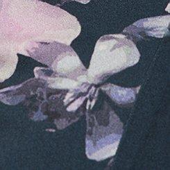 Challis Wide Leg Jumpsuit, MYSTERY FLORAL NAVY, swatch