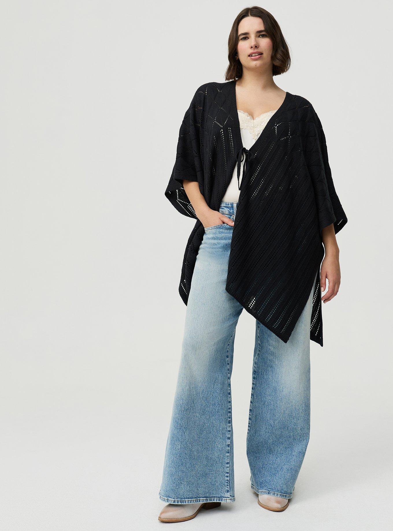 Knit Ruana, , alternate