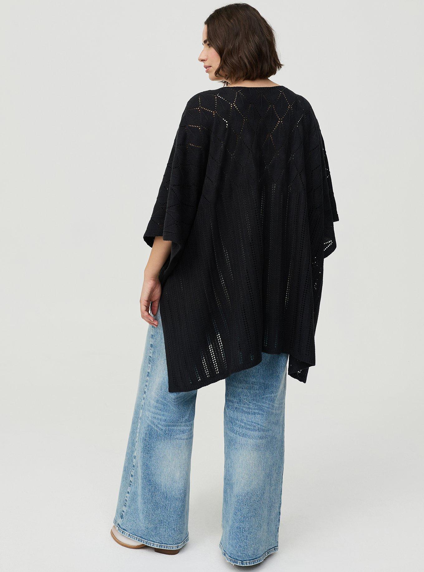 Knit Ruana, , alternate