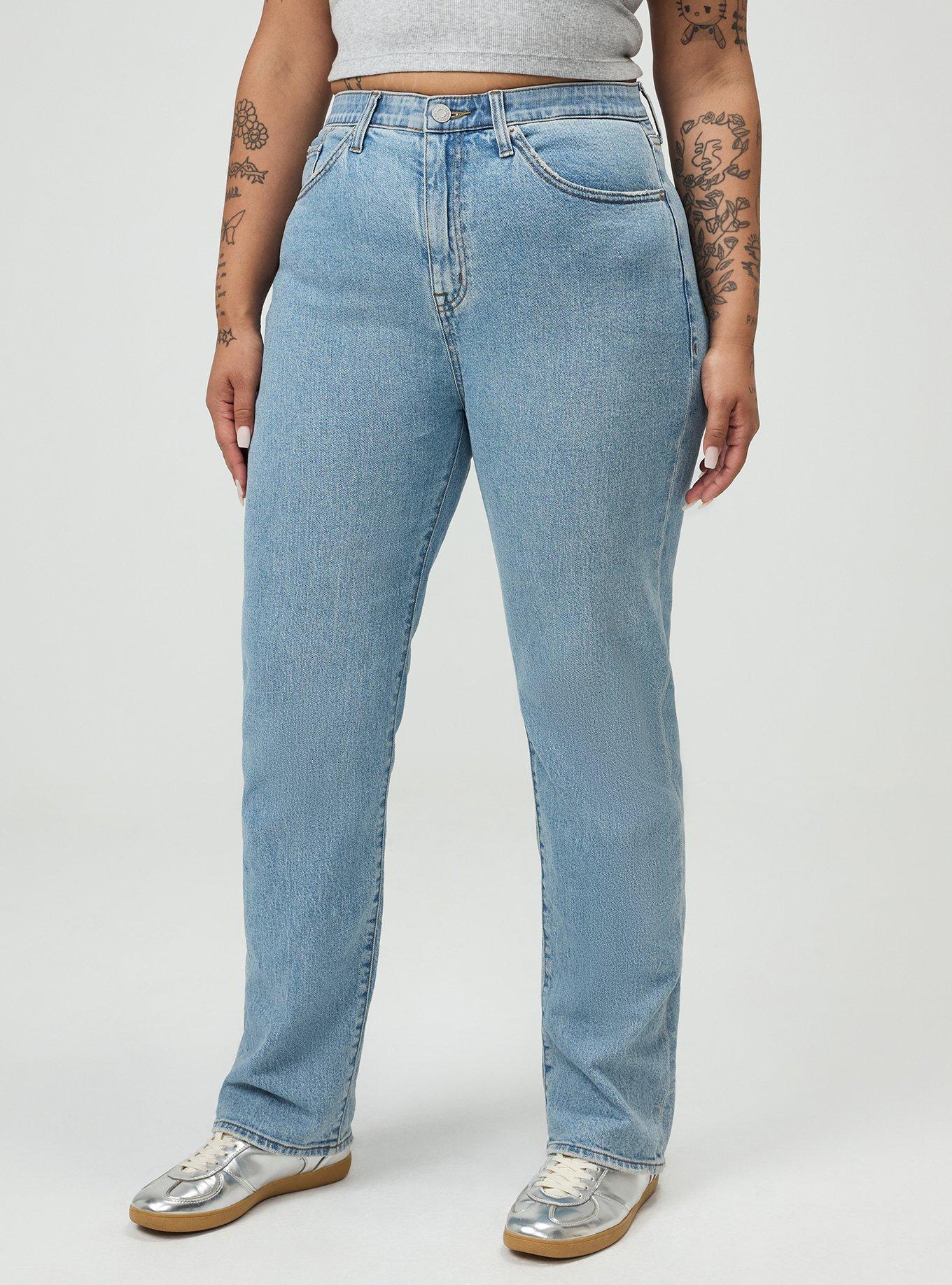 High-Rise Straight Jean, MOONSHINE, alternate