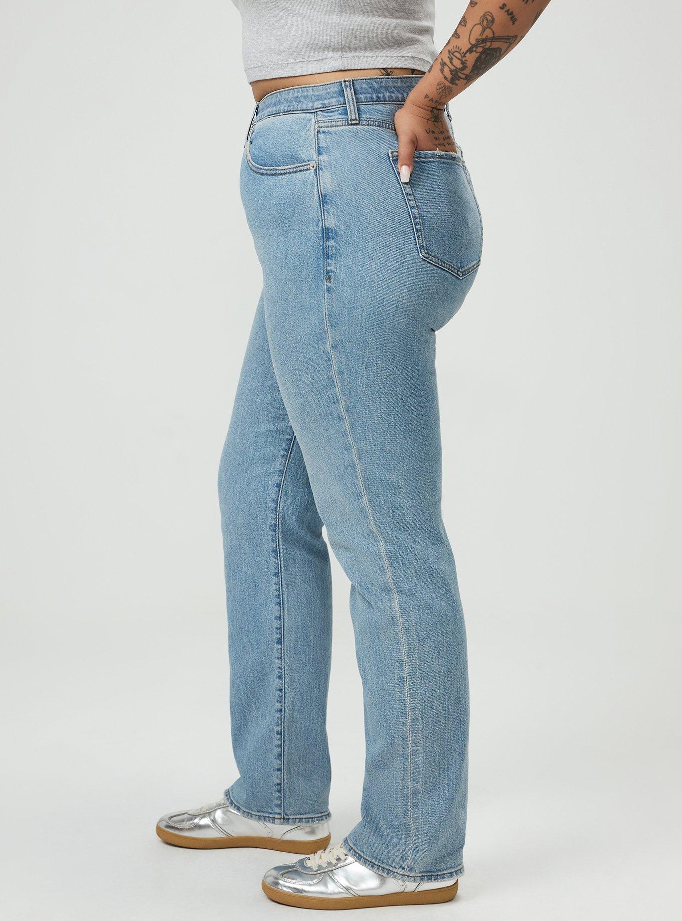 High-Rise Straight Jean, MOONSHINE, alternate
