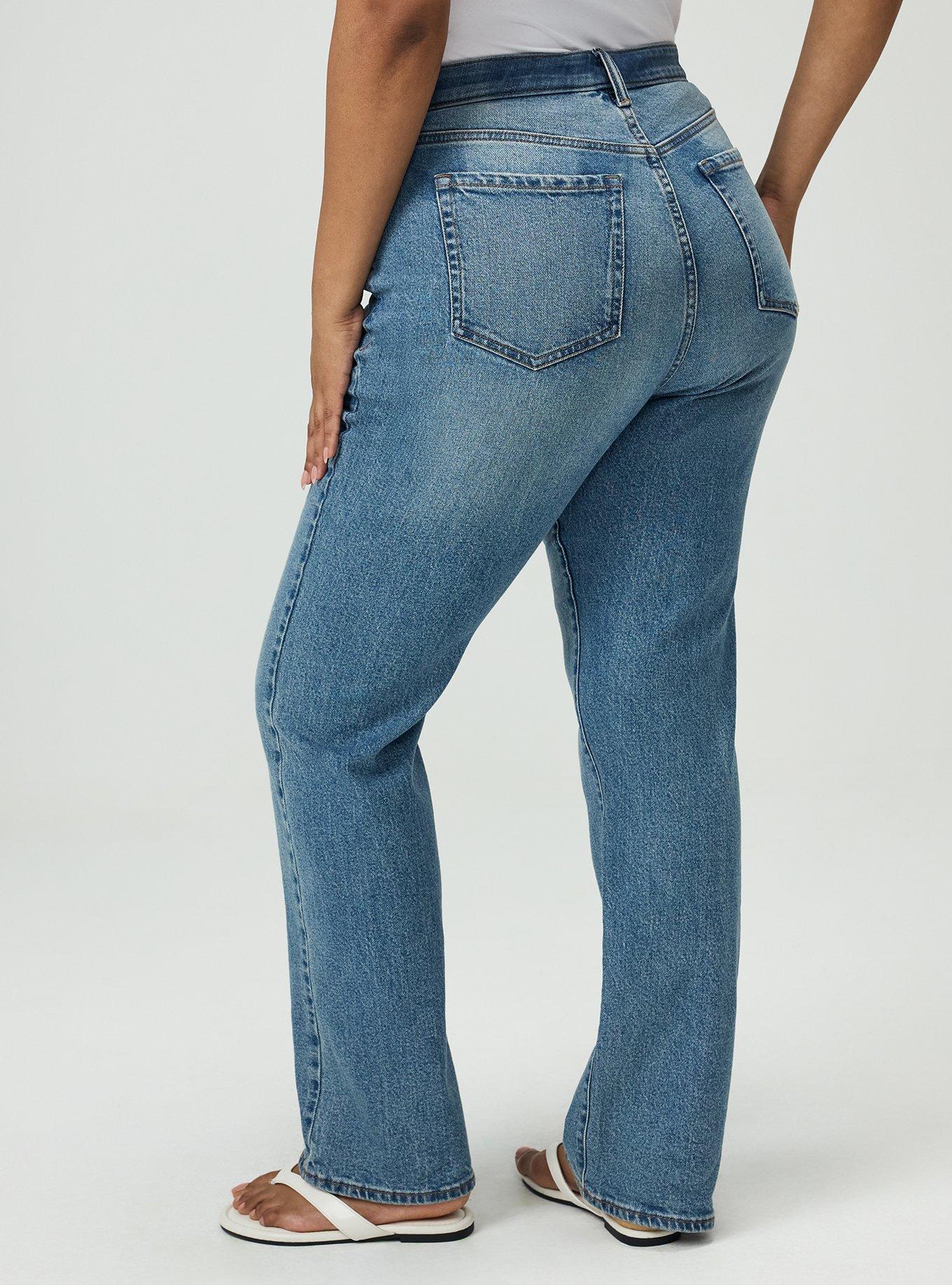 High-Rise Straight Jean, VESPER, alternate