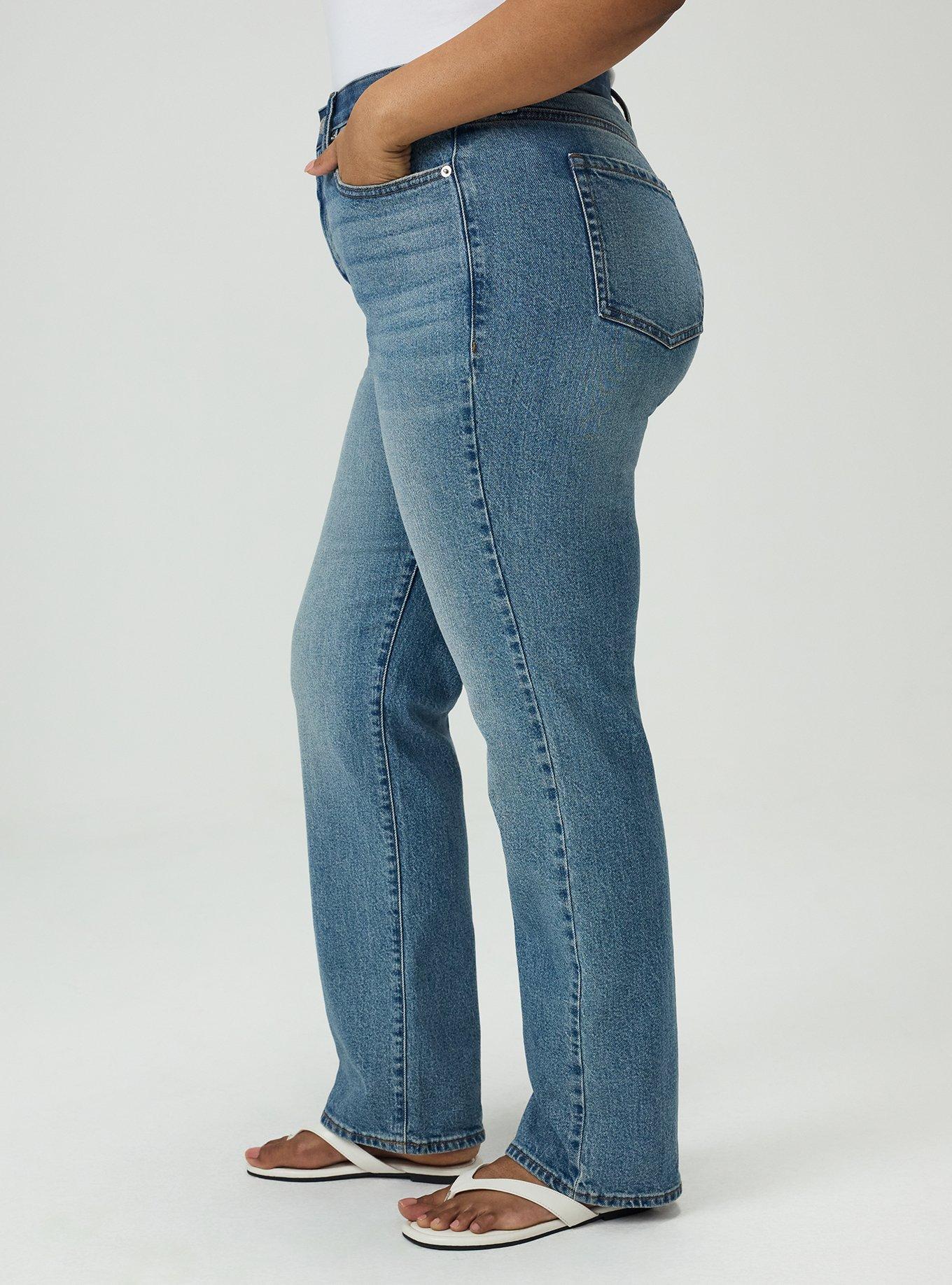 High-Rise Straight Jean, VESPER, alternate