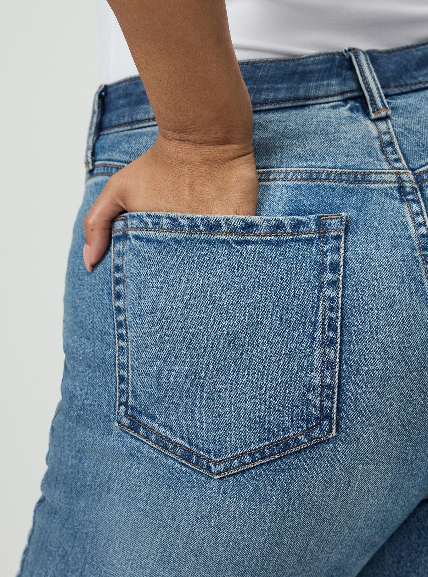 High-Rise Straight Jean, VESPER, alternate