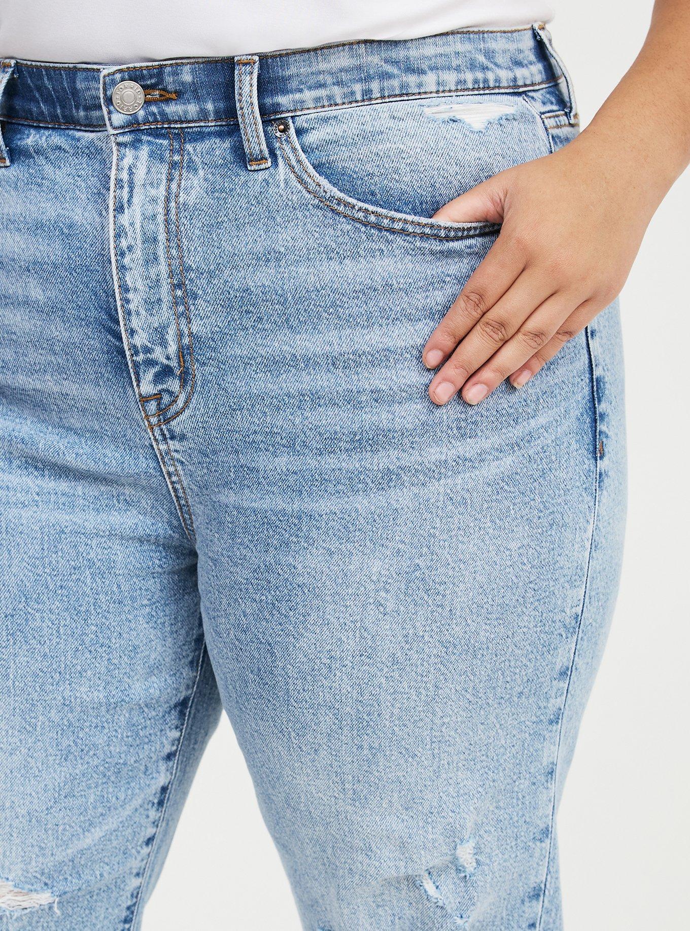 High-Rise Straight Jean, SHORE BREAK, alternate