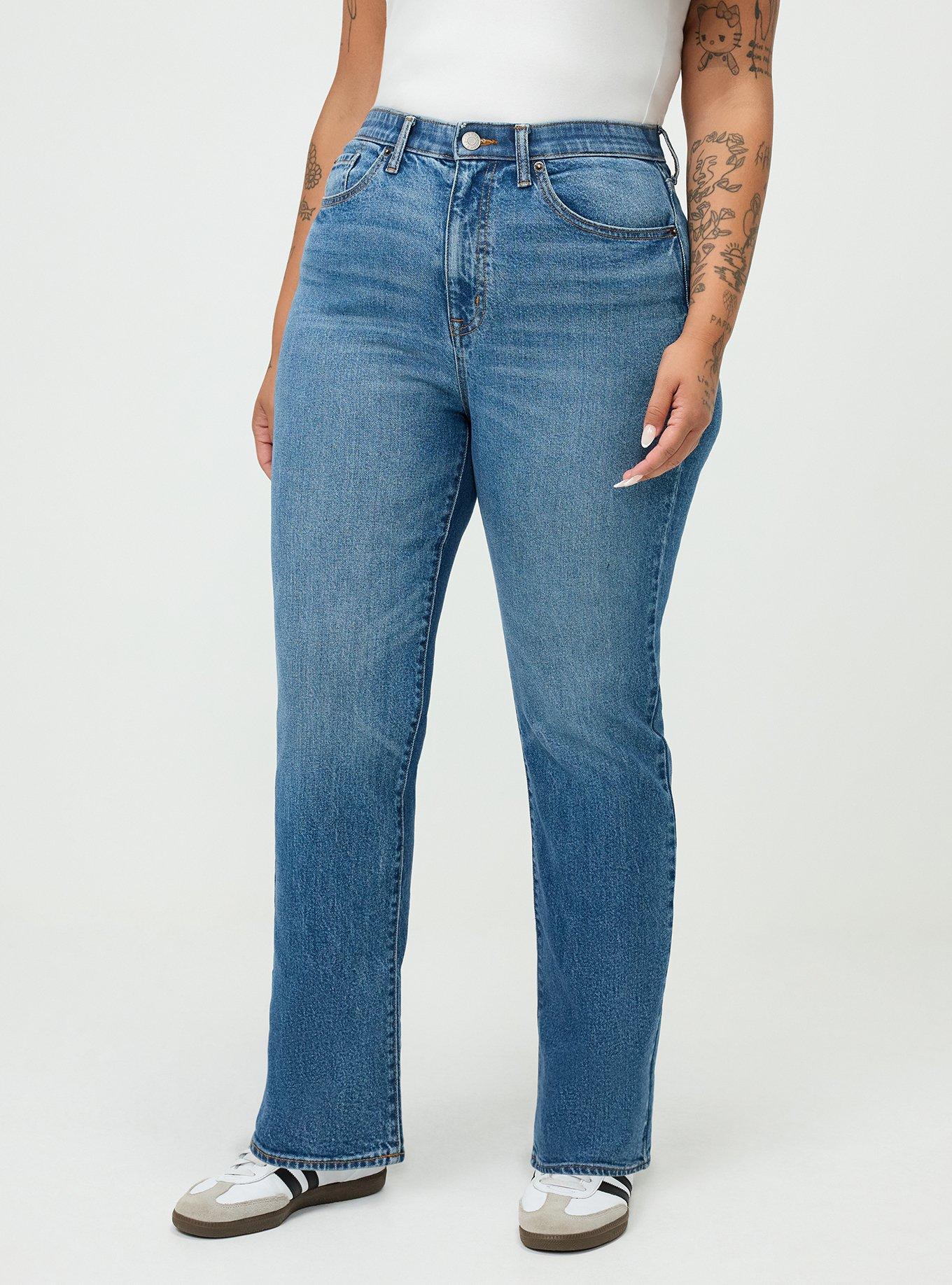 High-Rise Straight Jean, BITTER TRUTH, alternate