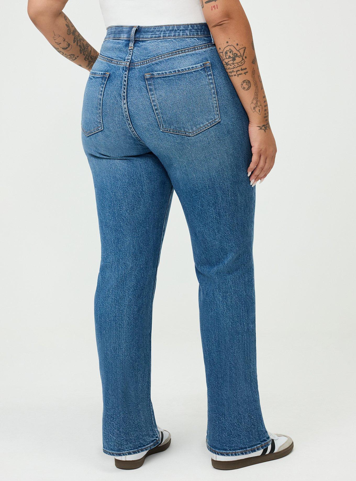 High-Rise Straight Jean, BITTER TRUTH, alternate