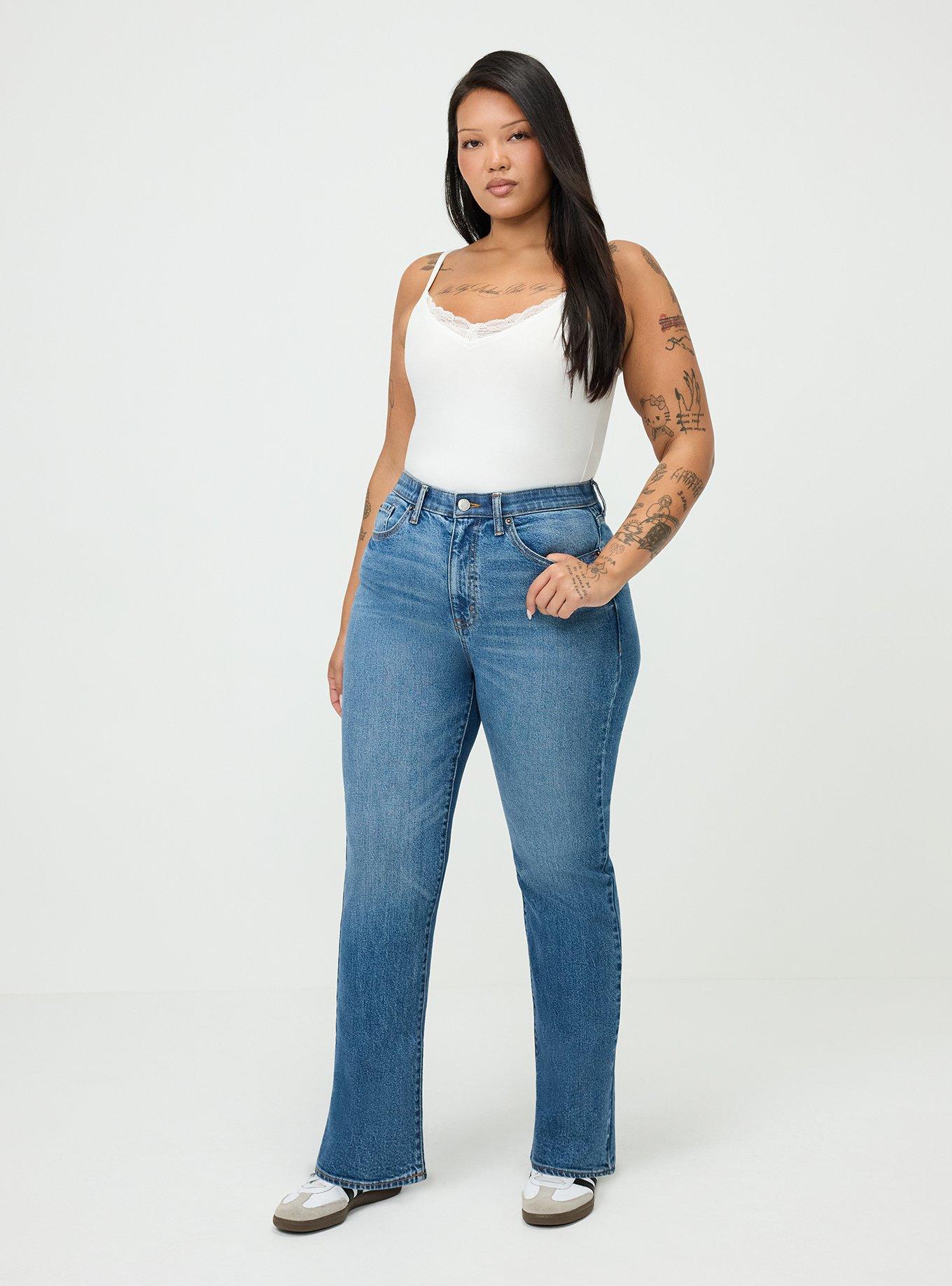 High-Rise Straight Jean, BITTER TRUTH, hi-res